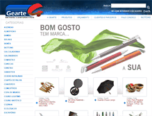 Tablet Screenshot of gearte.com.br